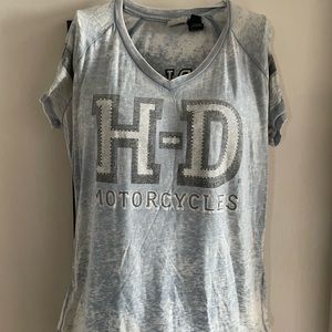 Harley Davison woman’s top size large
